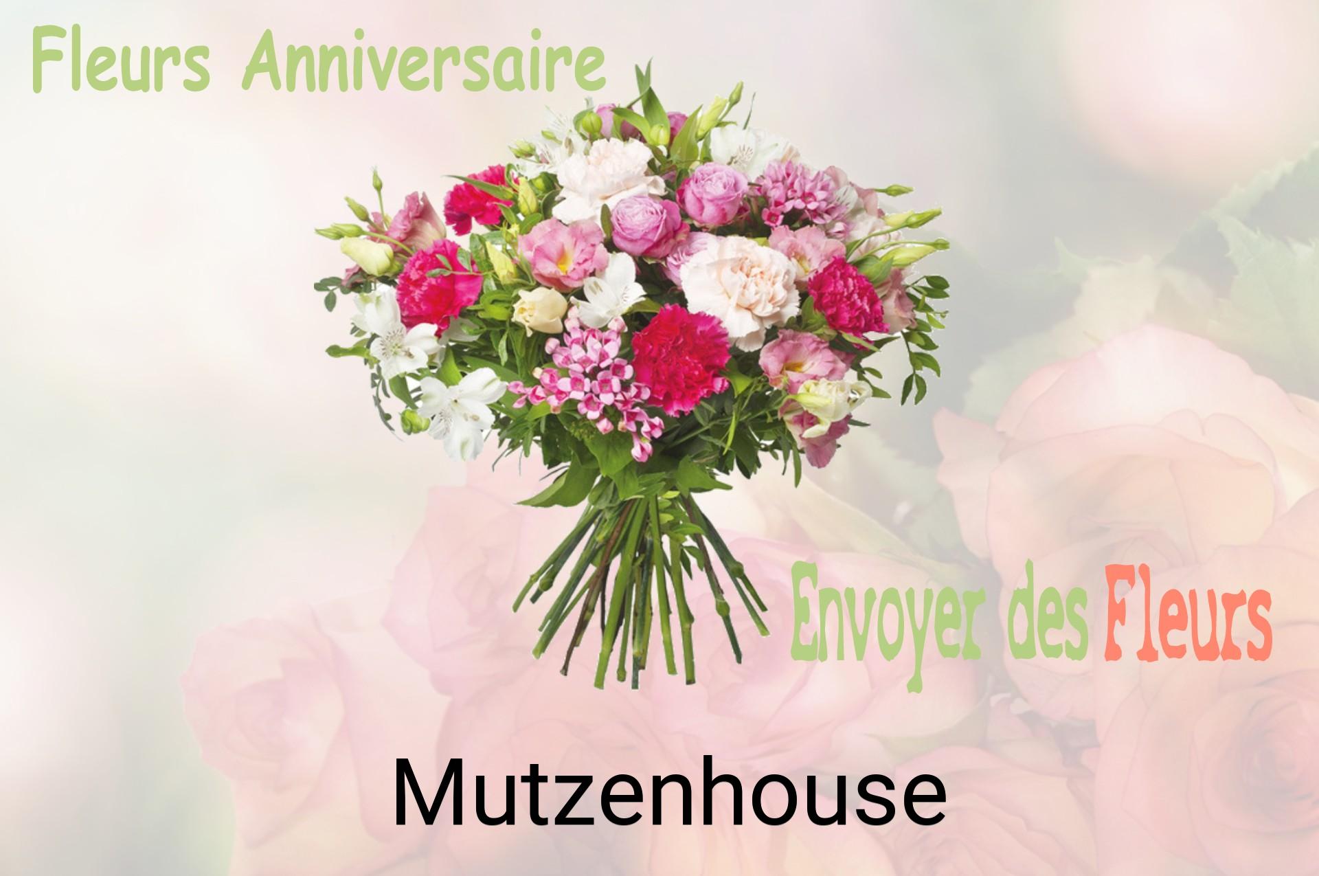 Bouquet de fleurs d’anniversaire livré à Mutzenhouse